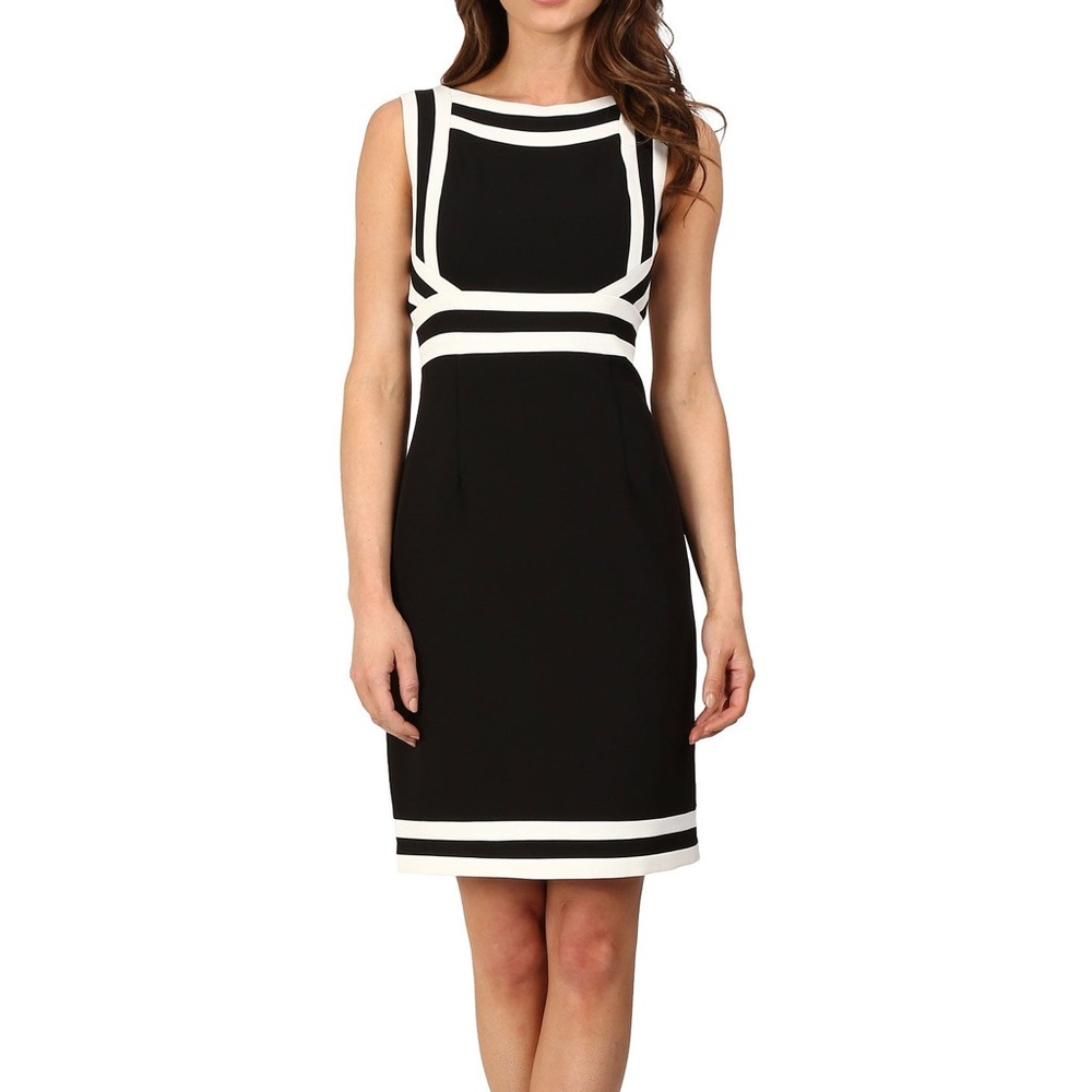 Size 4 dress Adrianna Papell black and white